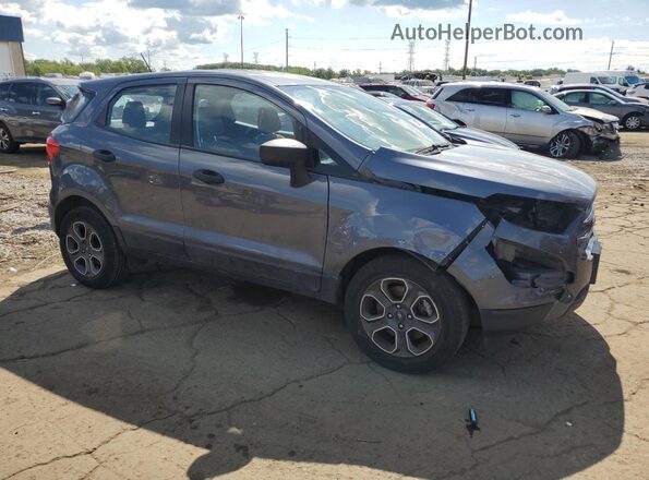 MAJ3P1RE2JC243456 2018 FORD ECOSPORT Gray Դիմացի տեսք