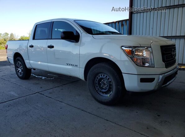 1N6AA1EC6RN103852 2024 NISSAN TITAN Белый Вид спереди
