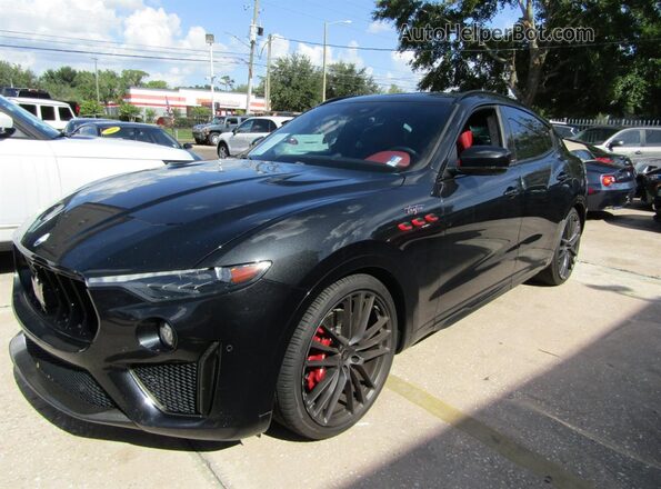 ZN661ZUT5NX3906XX 2022 MASERATI LEVANTE Black Przód lewy