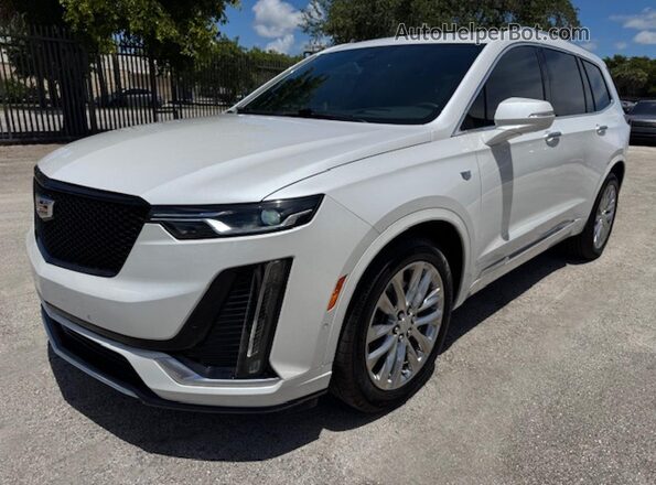 1GYKPCRS4MZ181724 2021 CADILLAC OTHER Белый Задняя левая четверть