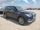 2018 Infiniti Qx80 Base Blue vin: JN8AZ2NF3J9660344
