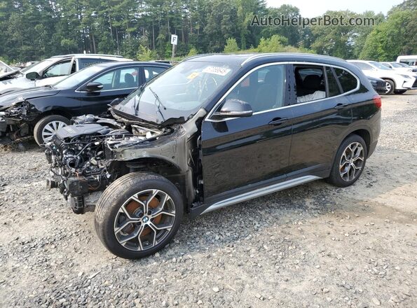 WBXJG7C04M5S29555 2021 BMW X1 Черный Задняя левая четверть