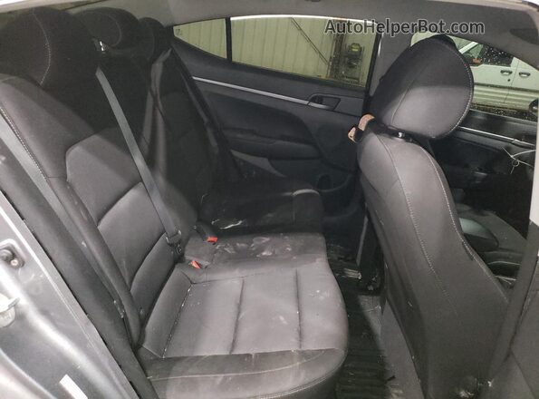 KMHD74LF9JU451423 2018 HYUNDAI ELANTRA Gray Вид задньої частини салону