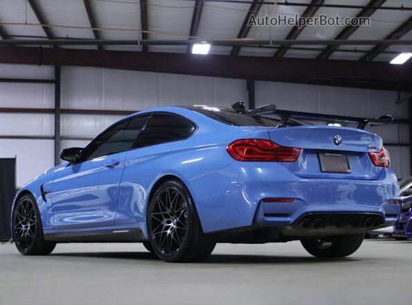 WBS4Y9C58JAA92XXX 2018 BMW M4 Blue Tył prawy