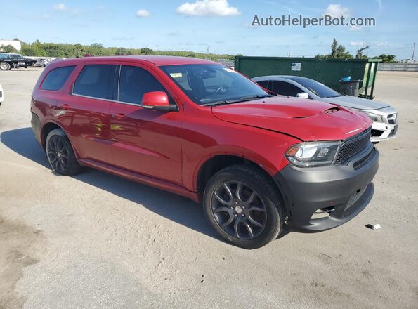 1C4SDHCT2JC248039 2018 DODGE DURANGO Red წინა ხედი