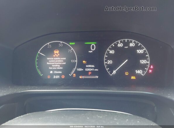 7FARS5H52RE016198 2024 HONDA CR-V HYBRID Белый Вид задних сидений