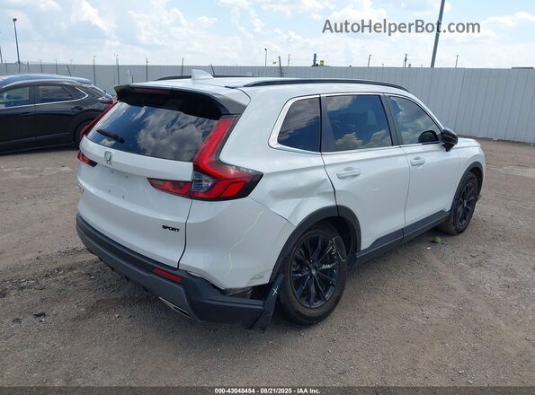 7FARS5H52RE016198 2024 HONDA CR-V HYBRID Белый Задняя правая четверть