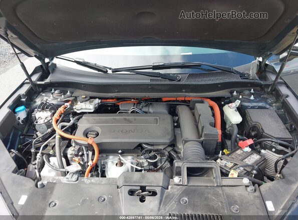7FARS5H5XRE007555 2024 HONDA CR-V HYBRID Blue Vista trasera