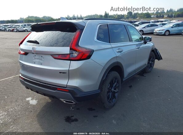 7FARS6H86SE067256 2025 HONDA CR-V HYBRID Silver Rear right