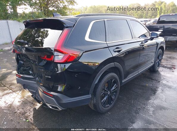 7FARS6H96PE036735 2023 HONDA CR-V HYBRID Black Հետևի աջ