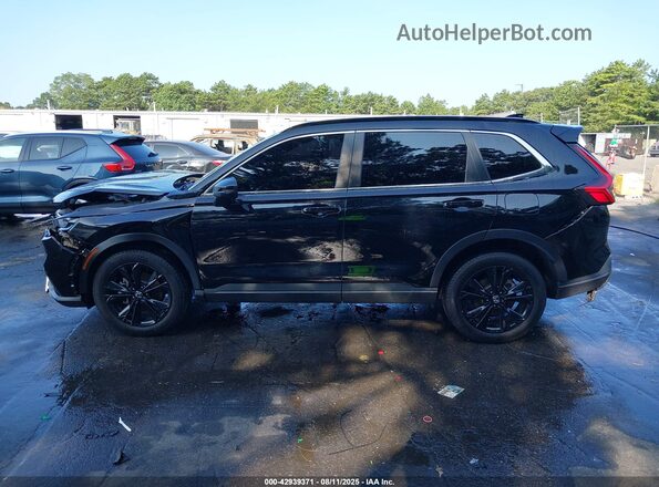 7FARS6H96PE036735 2023 HONDA CR-V HYBRID Black Սալոնի 360 աստիճան տեսք