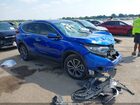 2021 Honda Cr-v 2wd Ex-l Blue vin: 7FARW1H82ME003760