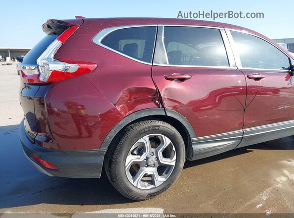 7FARW1H83JE024984 2018 HONDA CR-V Burgundy 