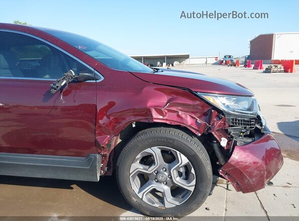 7FARW1H83JE024984 2018 HONDA CR-V Burgundy წინა ხედი