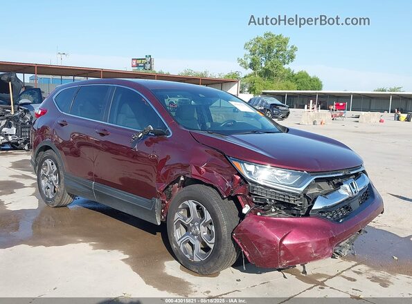 7FARW1H83JE024984 2018 HONDA CR-V Burgundy წინა მარჯვენა