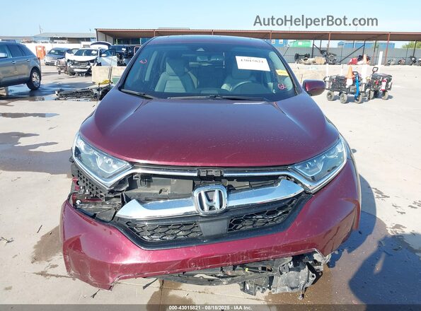 7FARW1H83JE024984 2018 HONDA CR-V Burgundy უკანა სალონის ხედი