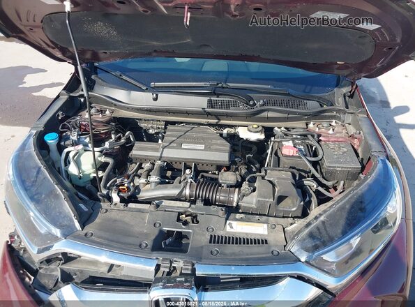 7FARW1H83JE024984 2018 HONDA CR-V Burgundy უკანა ხედი