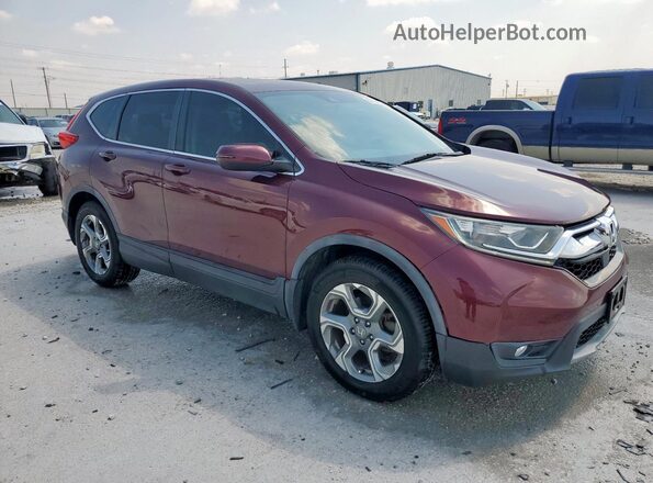 7FARW1H84JE006090 2018 HONDA CR-V Темно-бордовый Передняя правая четверть
