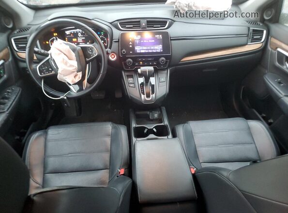 7FARW2H82JE051504 2018 HONDA CR-V Черный Вид панели приборов