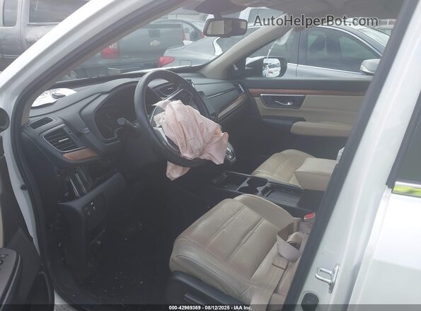 7FARW2H88ME002067 2021 HONDA CR-V White წინა სალონის ხედი