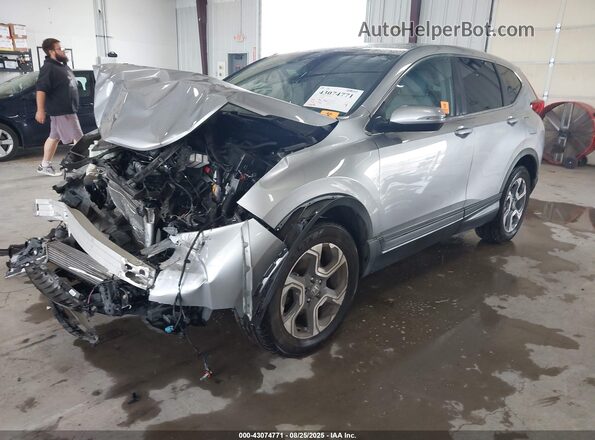 7FARW2H89JE005765 2018 HONDA CR-V Gray Передня ліва чверть