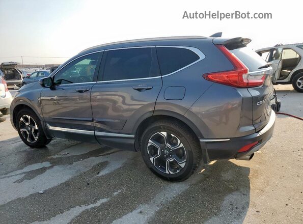 7FARW2H94JE045406 2018 HONDA CR-V Charcoal Задня ліва чверть