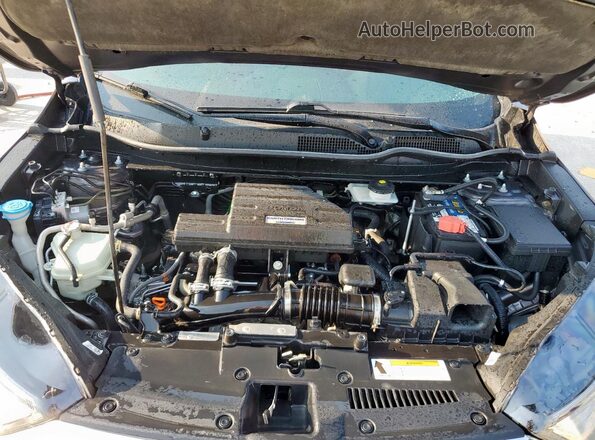 7FARW2H94JE045406 2018 HONDA CR-V Charcoal Вид задньої частини салону