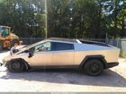 2025 Tesla Cybertruck All-wheel Drive Silver vin: 7G2CEHED2SA076813