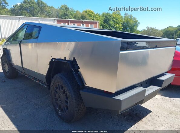 7G2CEHED6RA018262 2024 TESLA CYBERTRUCK Серебряный Задняя левая четверть