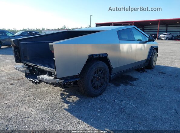 7G2CEHEE5SA059951 2025 TESLA CYBERTRUCK Серебряный Задняя правая четверть