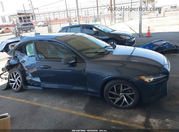 7JR102FKXLG065962 2020 VOLVO S60 Blue Вид щитка приладів