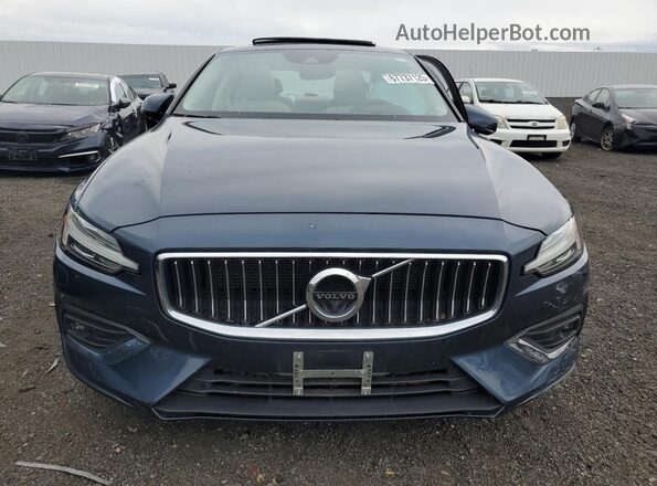 7JR102FLXLG038673 2020 VOLVO S60 Blue Вид спереду