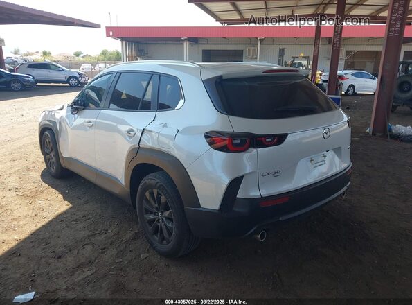 7MMVABAM4SN302218 2025 MAZDA CX-5 White Հետևի ձախ