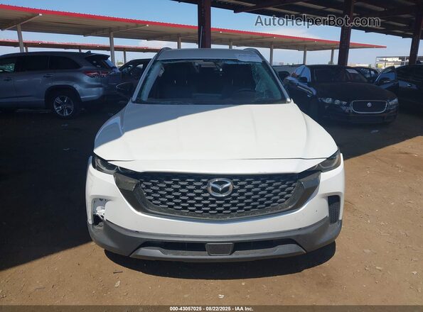 7MMVABAM4SN302218 2025 MAZDA CX-5 White Սարքավորումների վահանակի տեսք