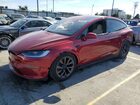 2024 Tesla Model X Red vin: 7SAXCAE57RF444414