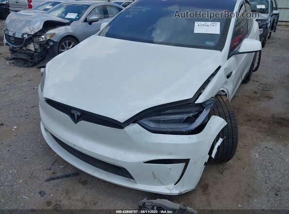 7SAXCBE65PF418602 2023 TESLA MODEL X Белый Вид спереди