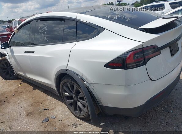 7SAXCBE65PF418602 2023 TESLA MODEL X Белый Задняя левая четверть
