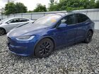 2024 Tesla Model X Blue vin: 7SAXCDE53RF436019
