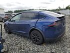 2024 Tesla Model X Blue vin: 7SAXCDE53RF436019