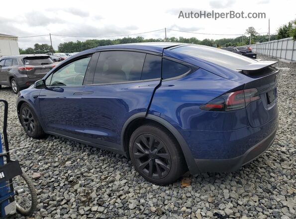 7SAXCDE53RF436019 2024 TESLA MODEL Blue Tył lewy