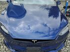 2024 Tesla Model X Blue vin: 7SAXCDE53RF436019