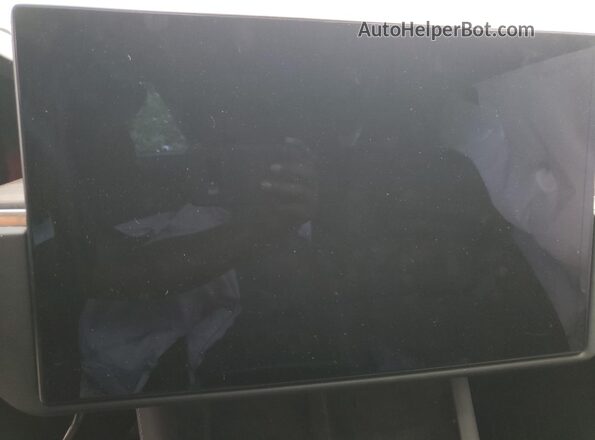 7SAXCDE53RF436019 2024 TESLA MODEL Blue Widok zestawu wskaźników