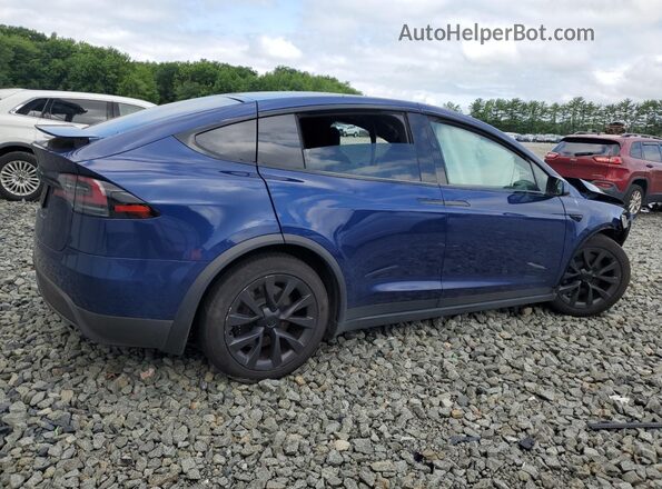 7SAXCDE53RF436019 2024 TESLA MODEL Blue Tył prawy
