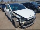 2024 Tesla Model Y Long Range Dual Motor All-wheel Drive White vin: 7SAYGDEE0RF066186