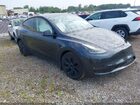 2024 Tesla Model Y Long Range Dual Motor All-wheel Drive Blue vin: 7SAYGDEE2RF190864