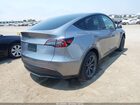 2024 Tesla Model Y Long Range Dual Motor All-wheel Drive Gray vin: 7SAYGDEE6RA300764