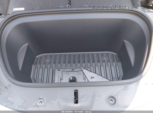 7SAYGDEE6RA300764 2024 TESLA MODEL Y Gray Widok z tyłu