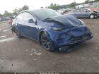 2024 Tesla Model Y Long Range Dual Motor All-wheel Drive Blue vin: 7SAYGDEE9RF169056