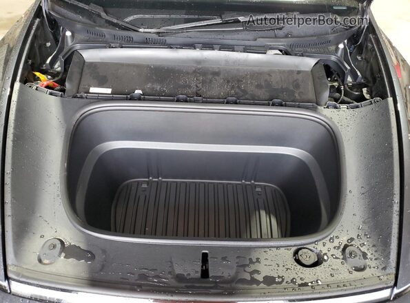 7SAYGDEEXTF350271 2026 TESLA MODEL Gray Widok wnętrza z tyłu