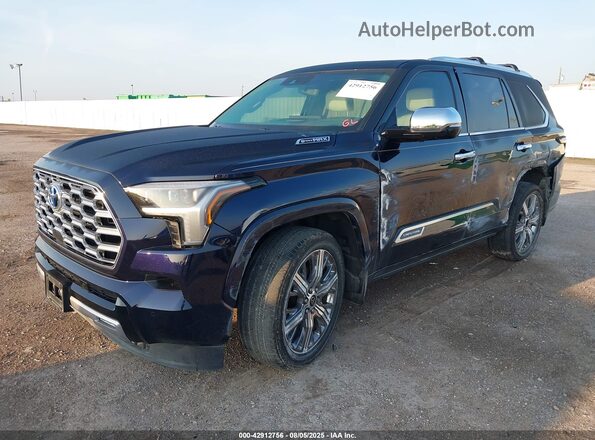 7SVAAABA1PX012324 2023 TOYOTA SEQUOIA Black Przód lewy